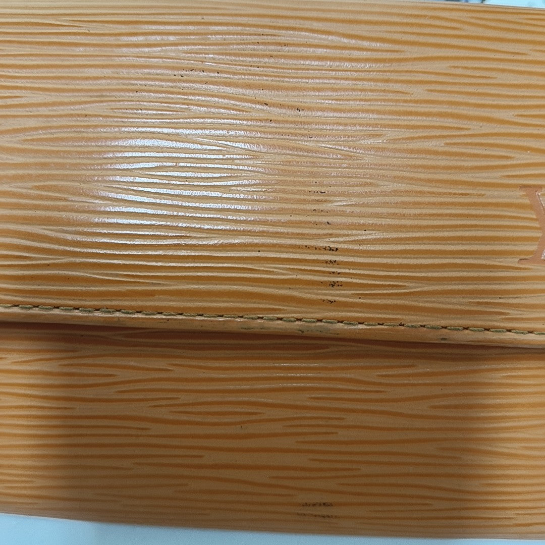 PORTE MONNAIE Epi Yellow