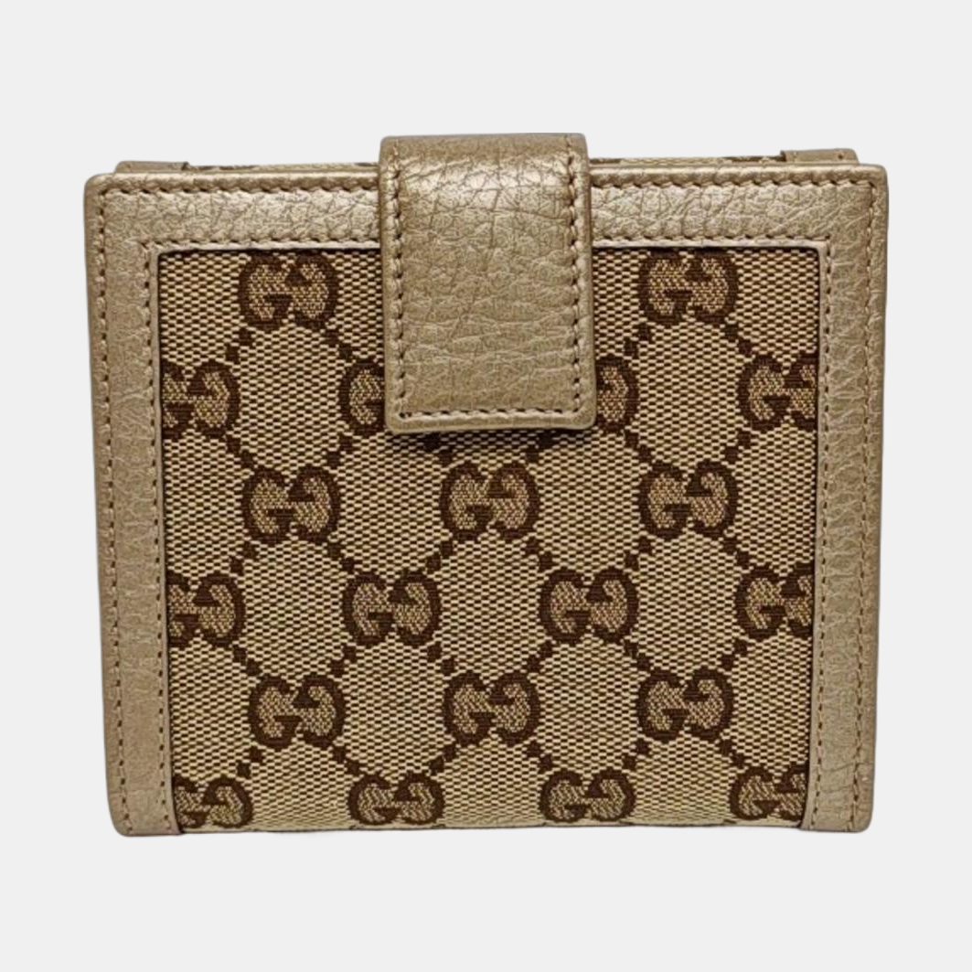 Authenticated pre-owned  Bamboo 1947 Monogram Canvas Beige Wallet - Wallet at Looply