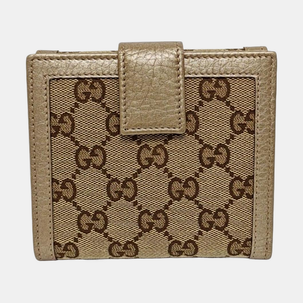 Authenticated pre-owned  Bamboo 1947 Monogram Canvas Beige Wallet - Wallet at Looply