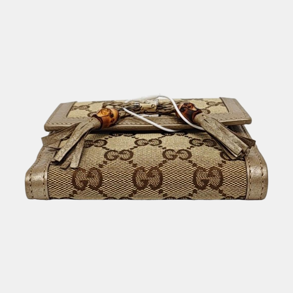 Authenticated pre-owned  Bamboo 1947 Monogram Canvas Beige Wallet - Wallet at Looply
