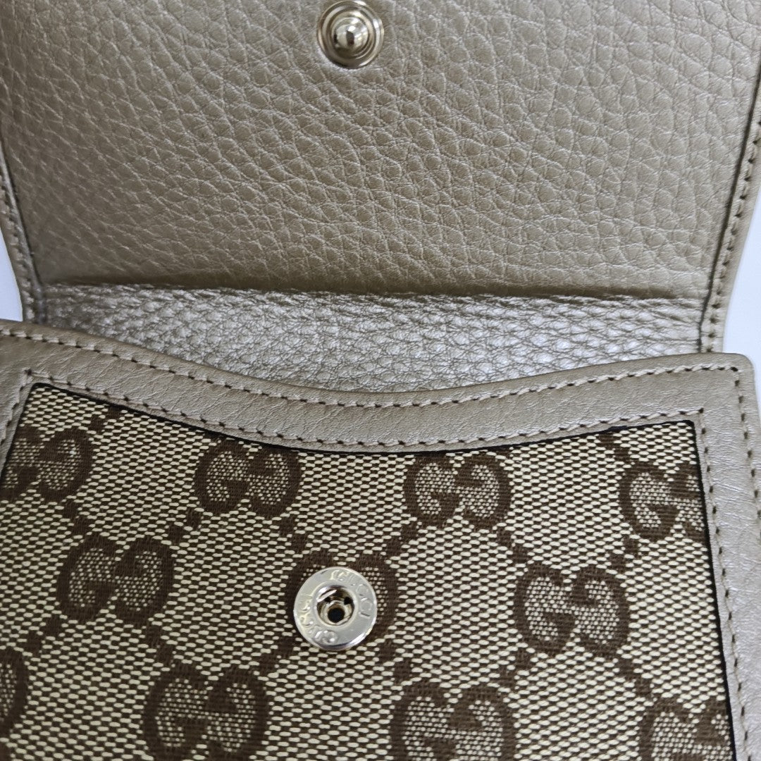 Authenticated pre-owned  Bamboo 1947 Monogram Canvas Beige Wallet - Wallet at Looply