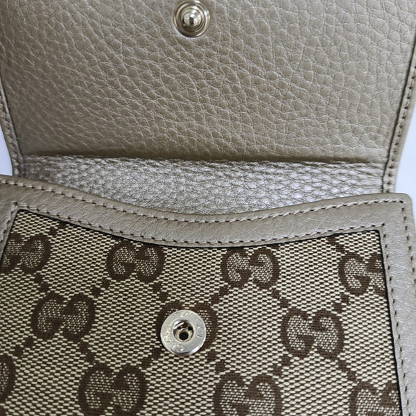 Authenticated pre-owned  Bamboo 1947 Monogram Canvas Beige Wallet - Wallet at Looply