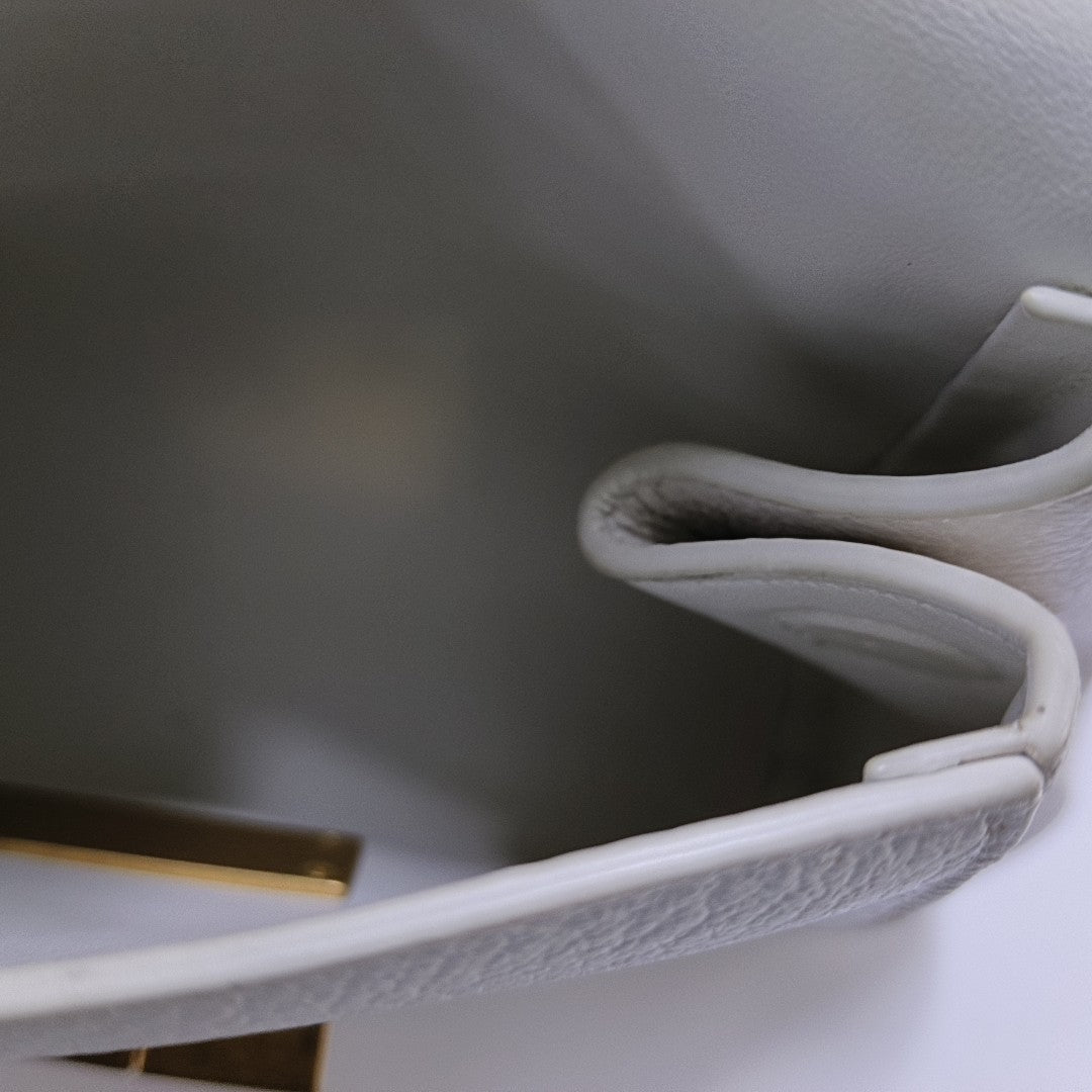 Calfskin Mini White