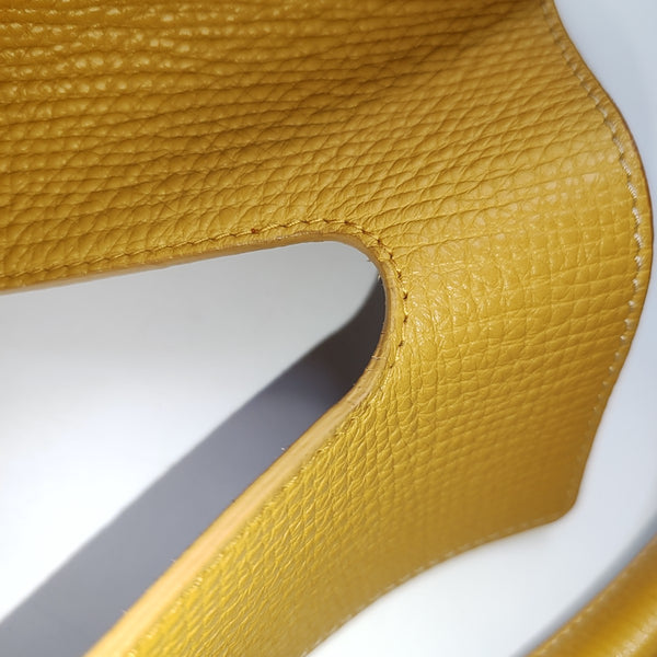 Arco Mini Calfskin Yellow