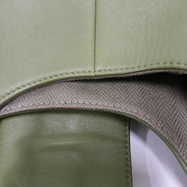 CHANDRA Quilted Calfskin Green