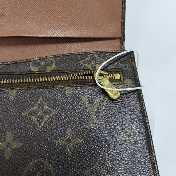 POCHETTE RABAT Monogram Coated Canvas Brown