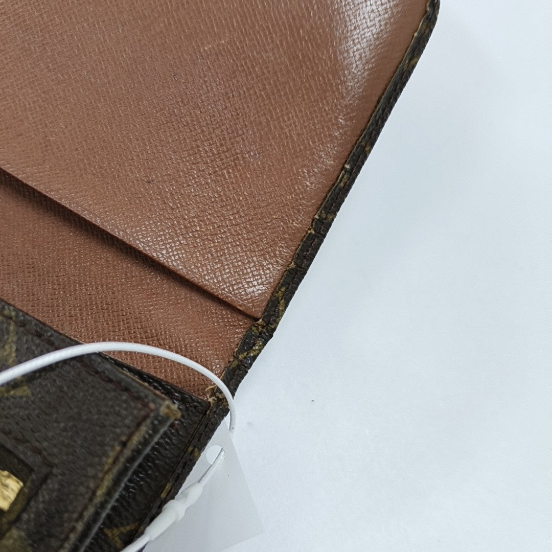 POCHETTE RABAT Monogram Coated Canvas Brown