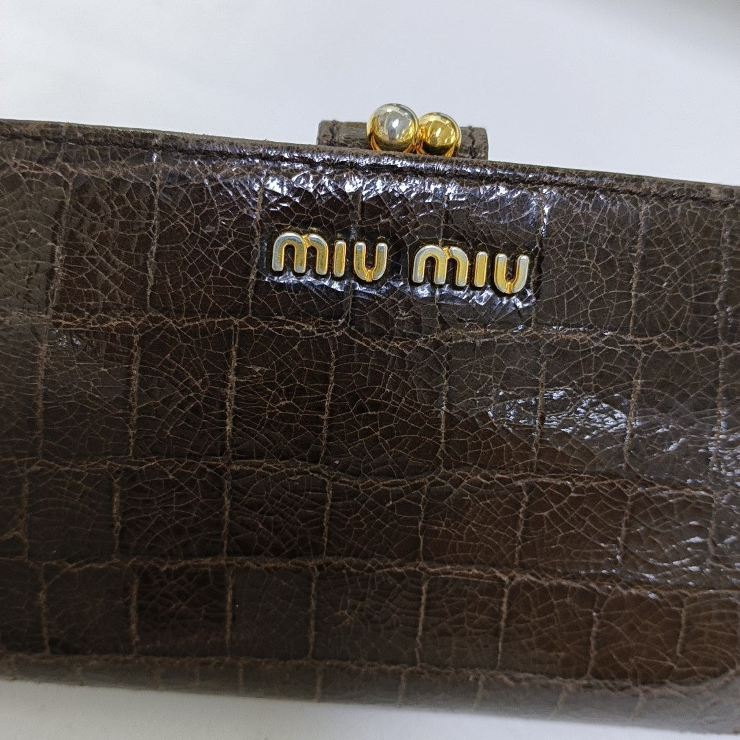 Calfskin Wallet Brown
