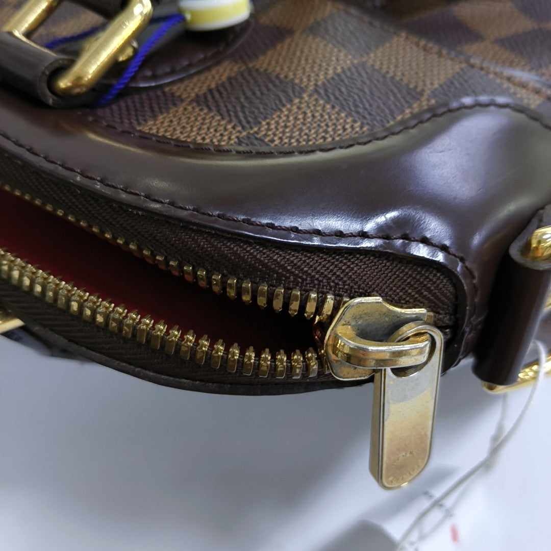 TREVI PM Damier Ebene Coated Canvas Brown