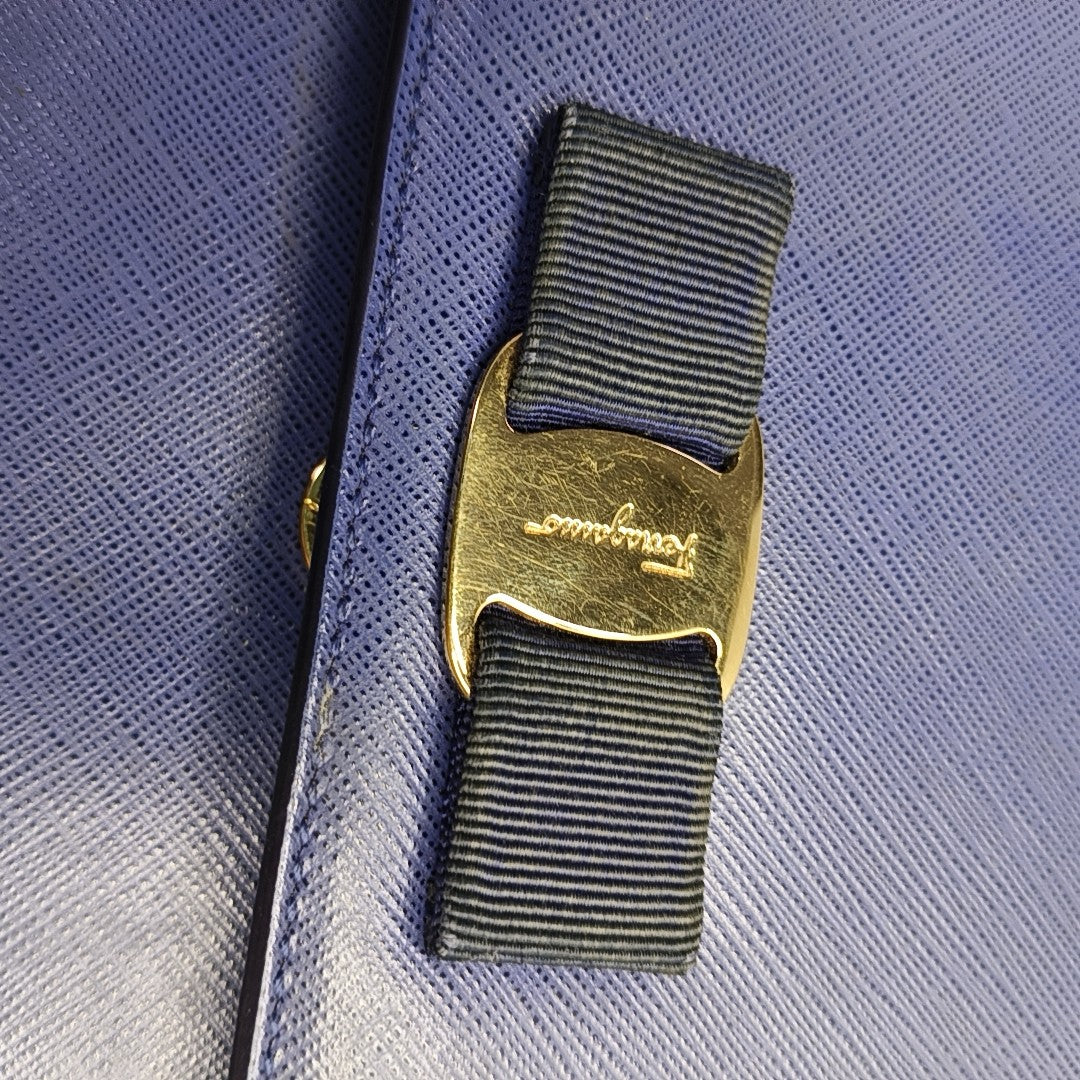 Ginny Calfskin Blue