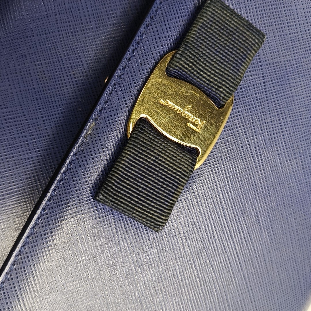 Ginny Calfskin Blue