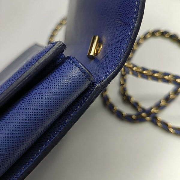 Ginny Calfskin Blue