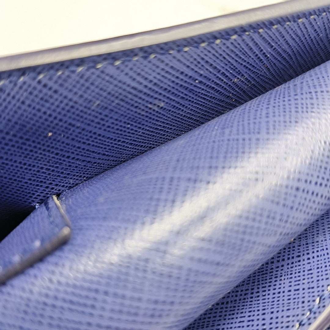 Ginny Calfskin Blue