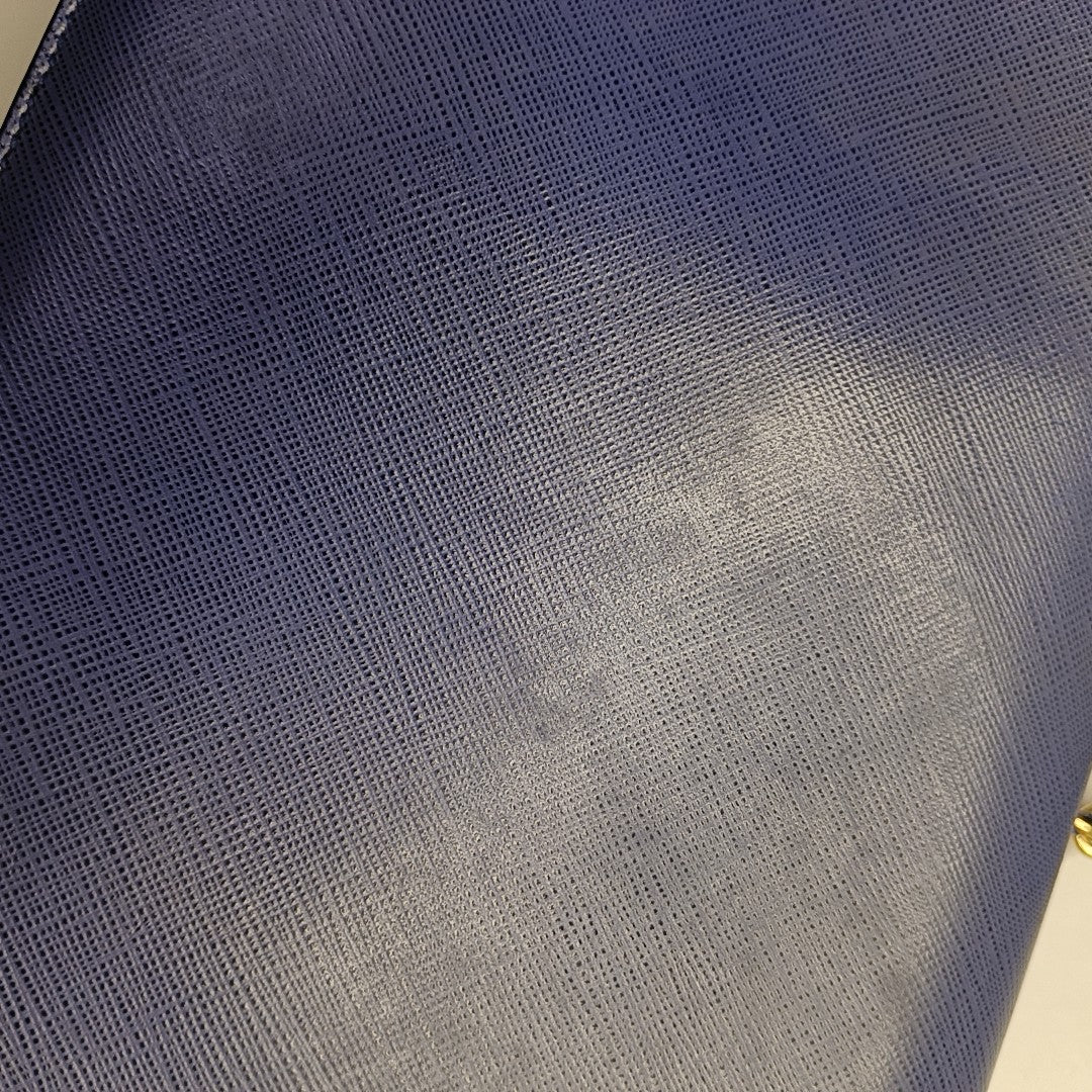 Ginny Calfskin Blue