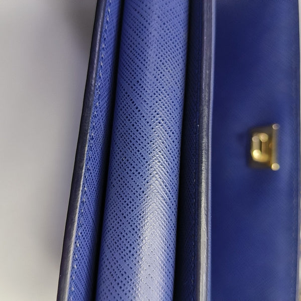 Ginny Calfskin Blue