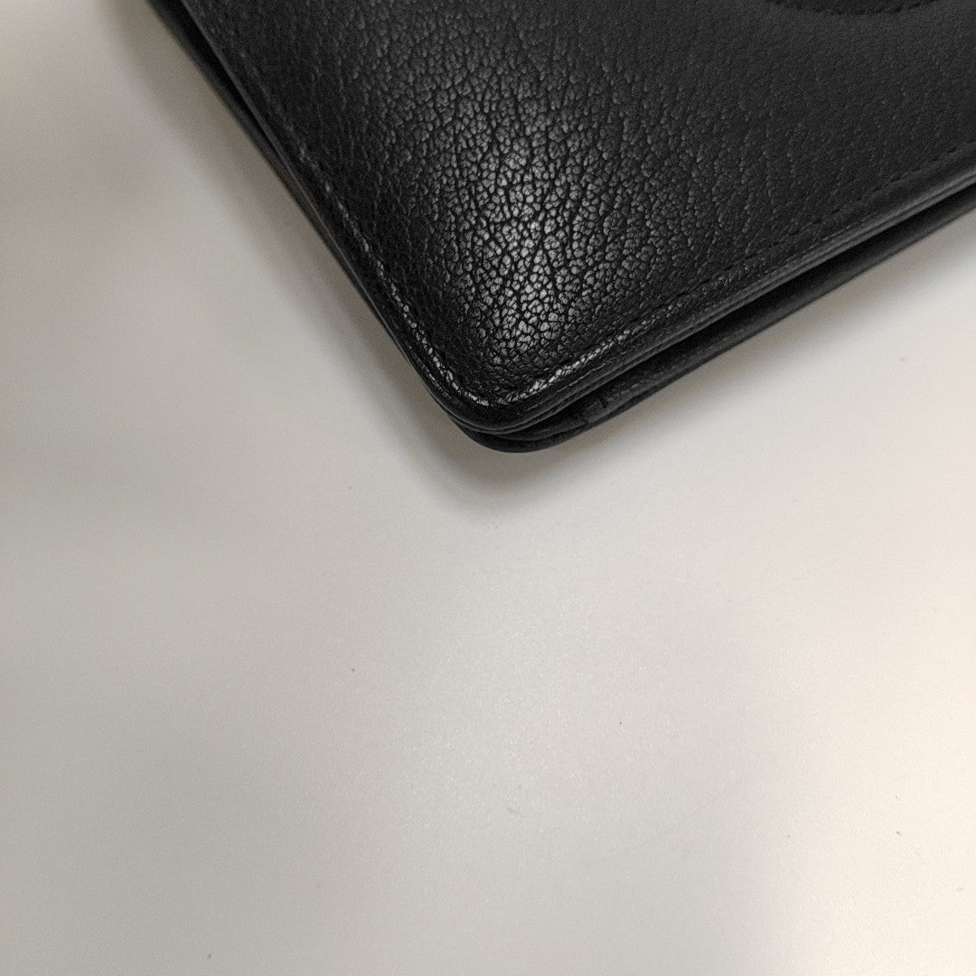 Lambskin Wallet Black