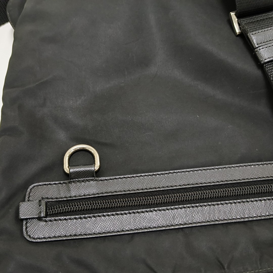 Nylon Crossbody Bag Nylon Black