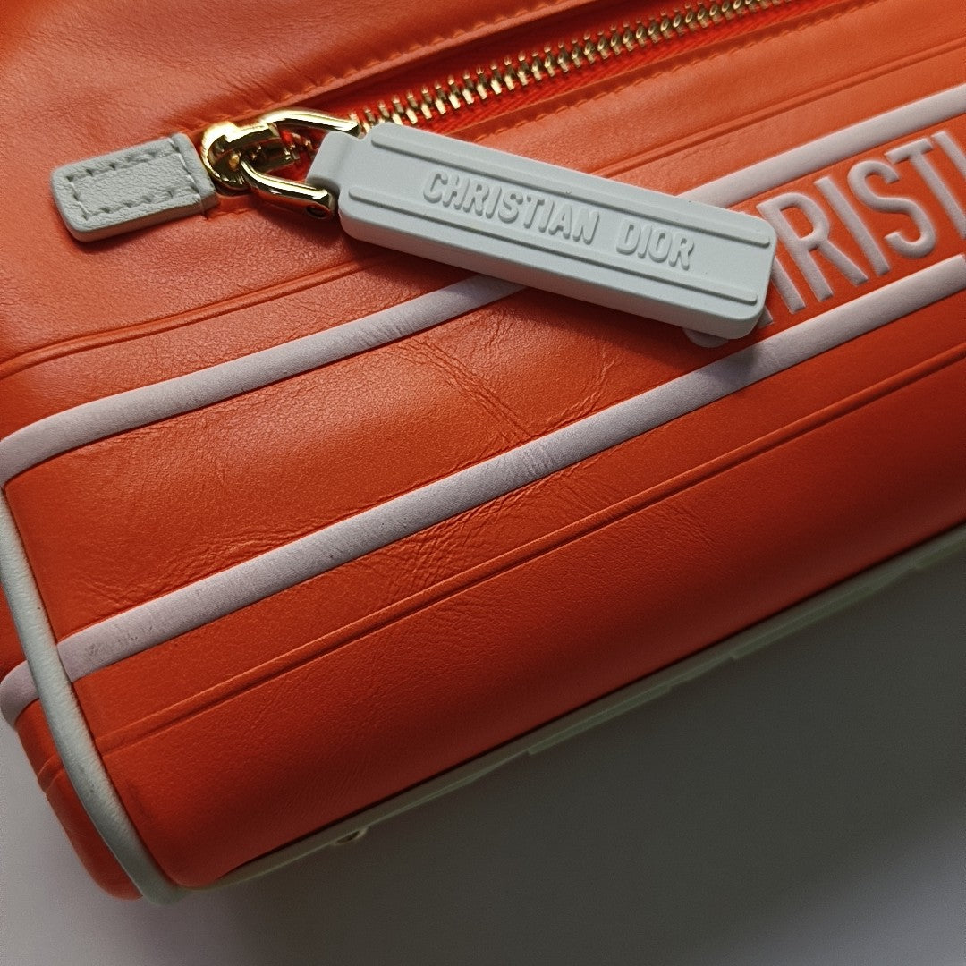 Vibe Small Calfskin Orange