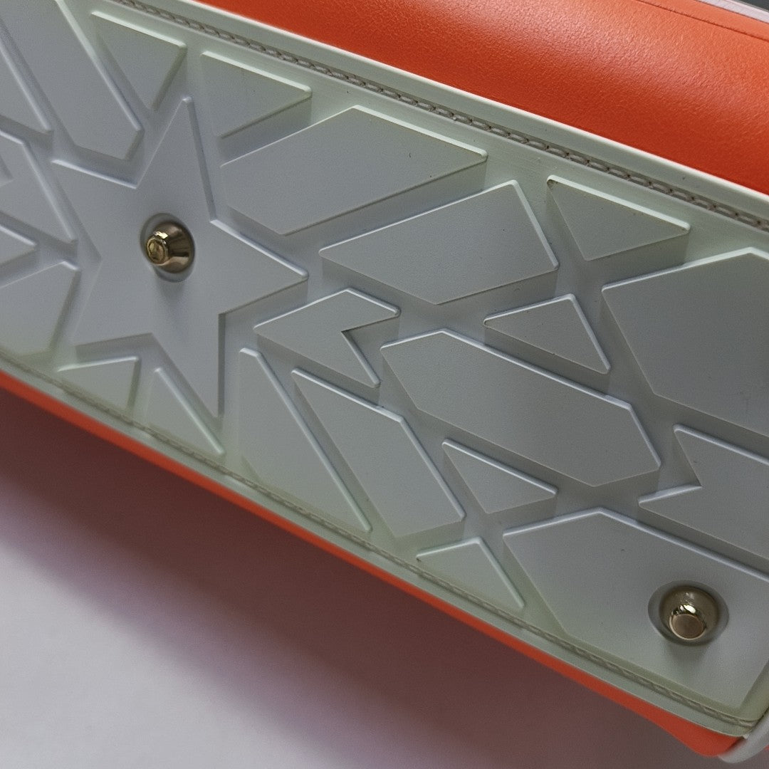 Vibe Small Calfskin Orange
