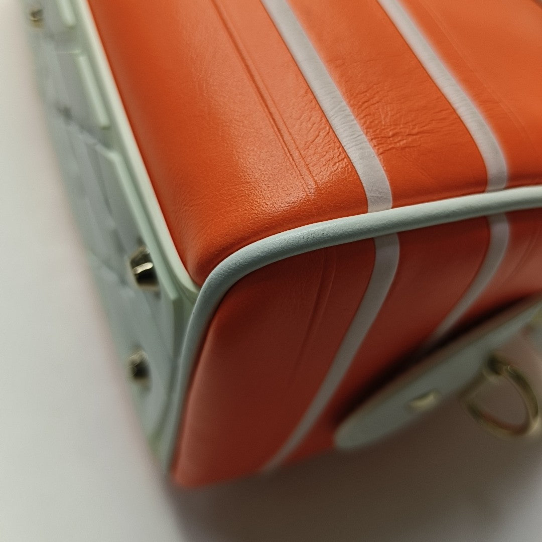 Vibe Small Calfskin Orange