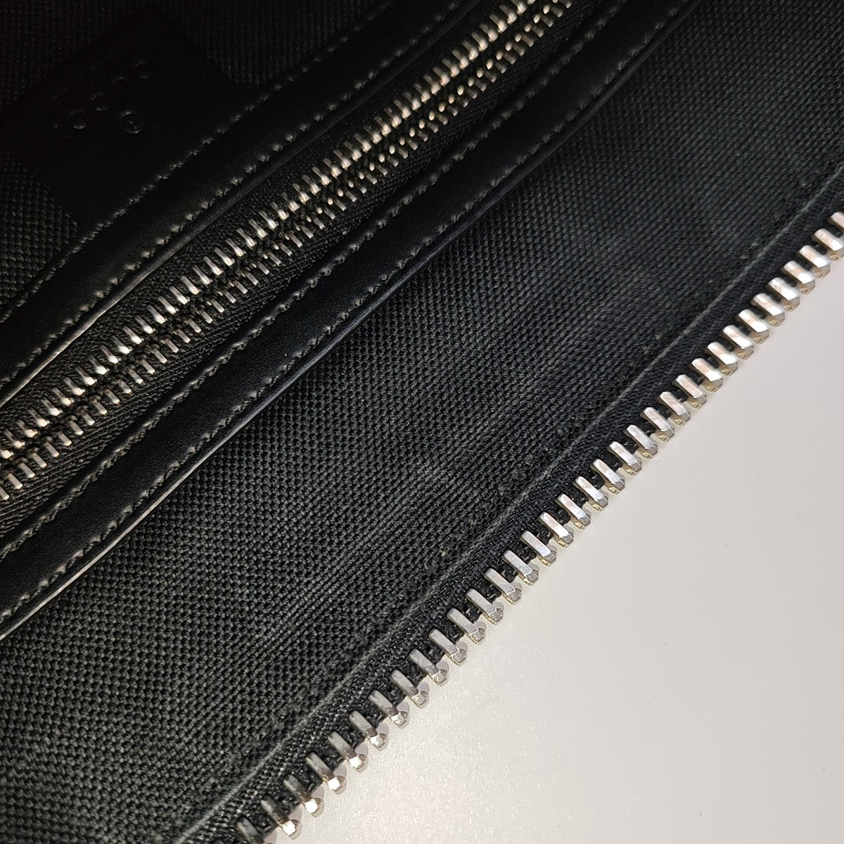 GG Supreme Monogram Coated Canvas Gray