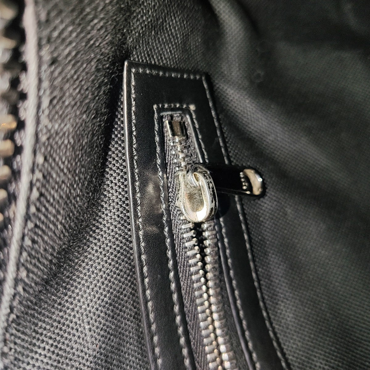 GG Supreme Monogram Coated Canvas Gray