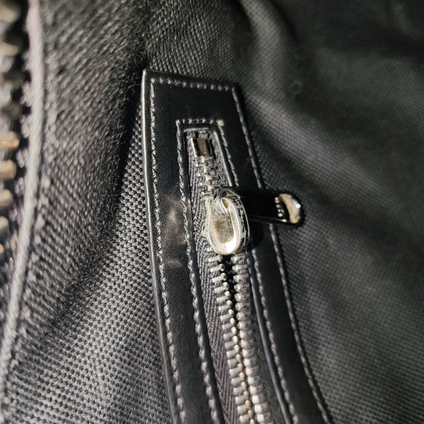GG Supreme Monogram Coated Canvas Gray