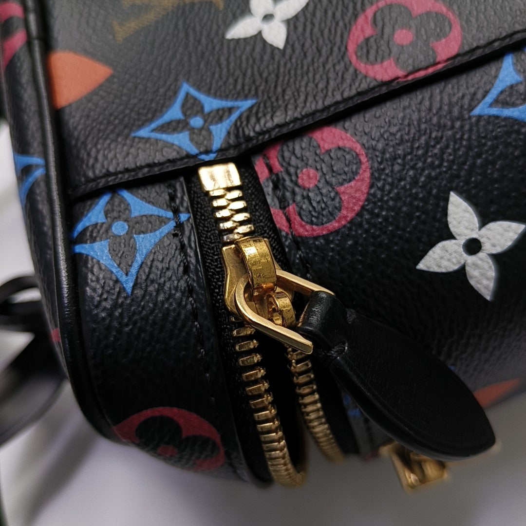GAME ON PM Coated Canvas Black