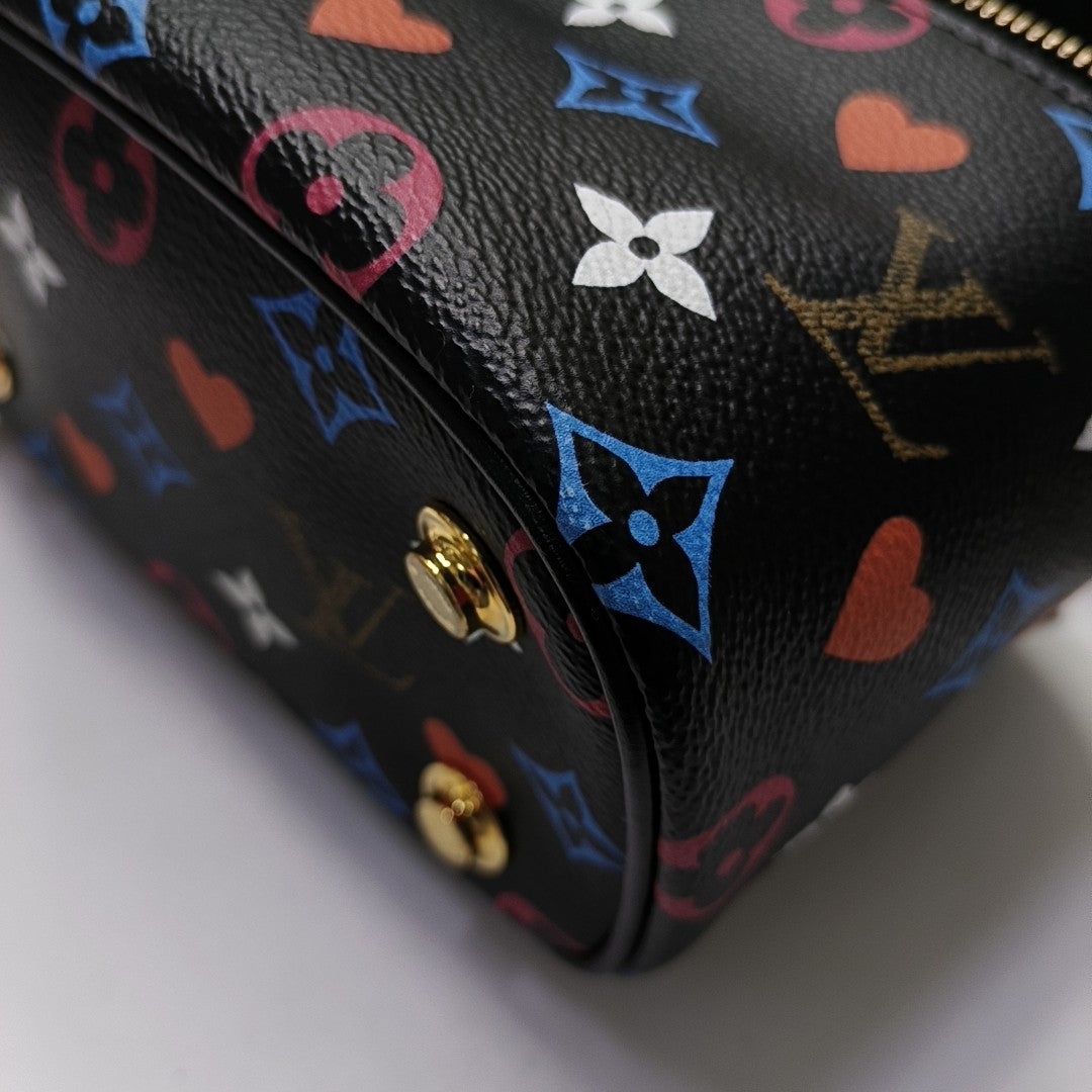 GAME ON PM Coated Canvas Black