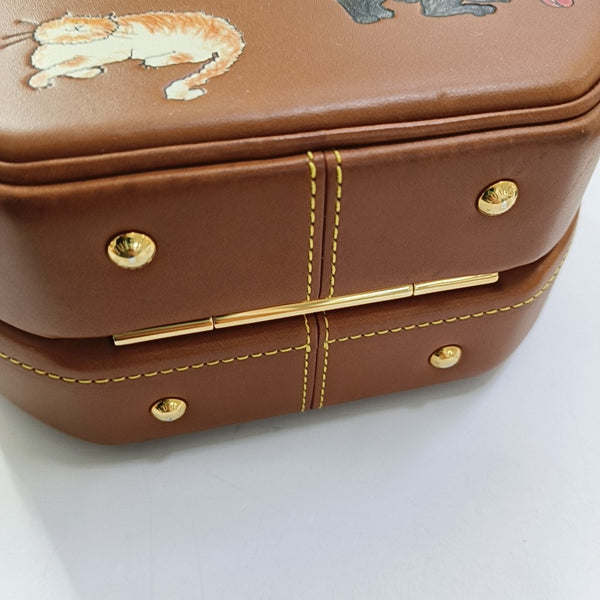 BOITE CHAPEAU PM Calfskin Brown