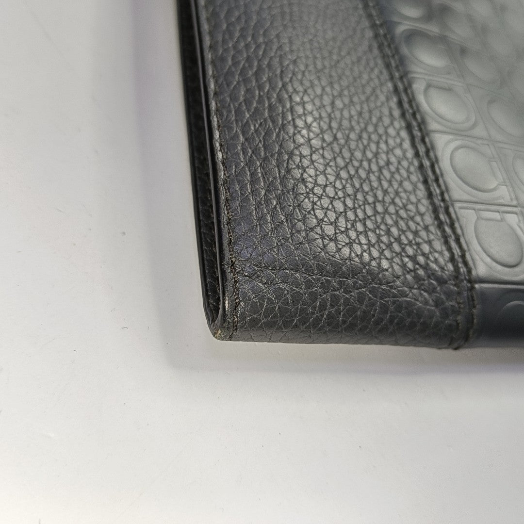Gancini Calfskin Gray