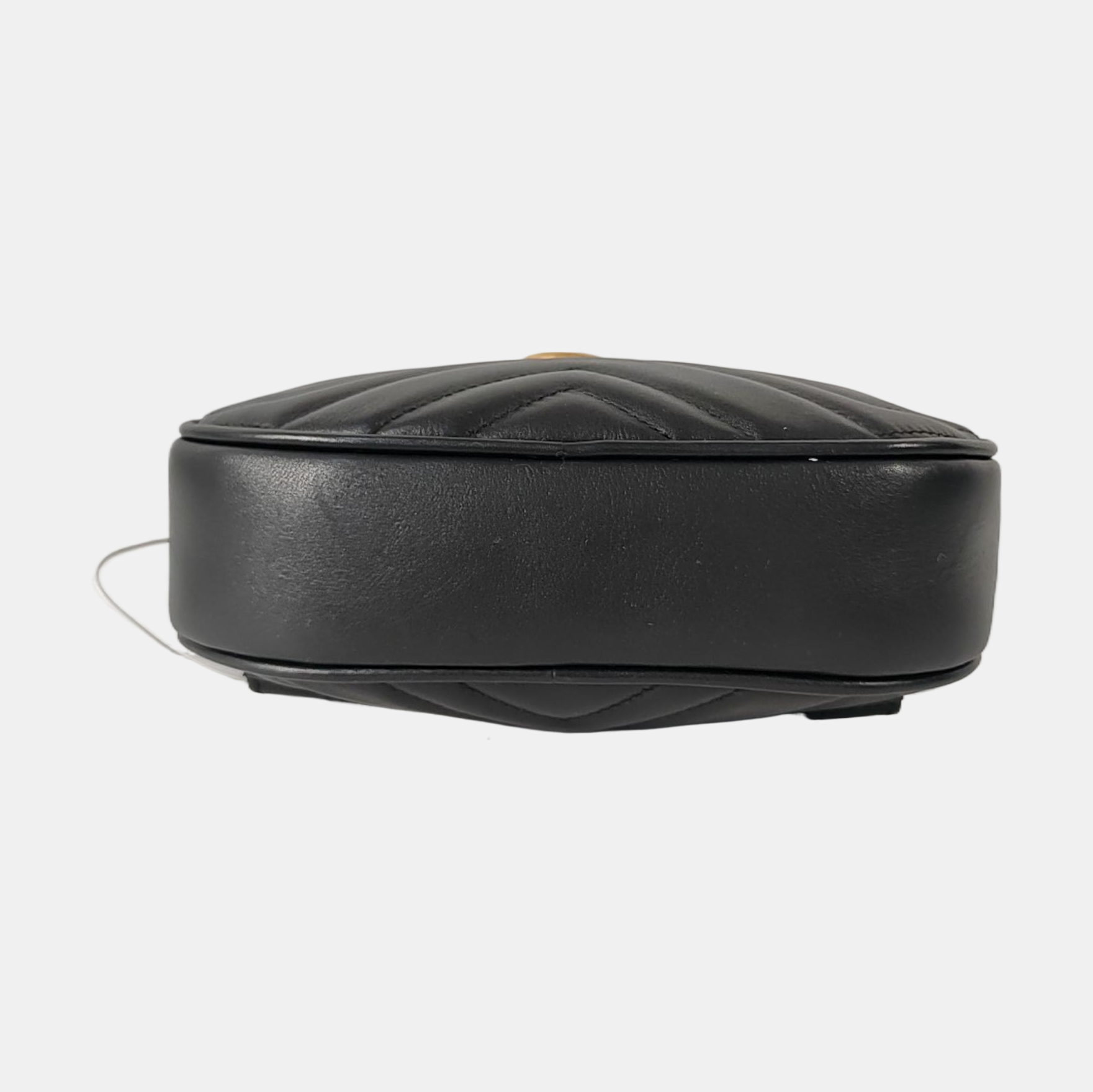 Authenticated pre-owned  GG Marmont Calfskin Black - Belt Bag at Looply