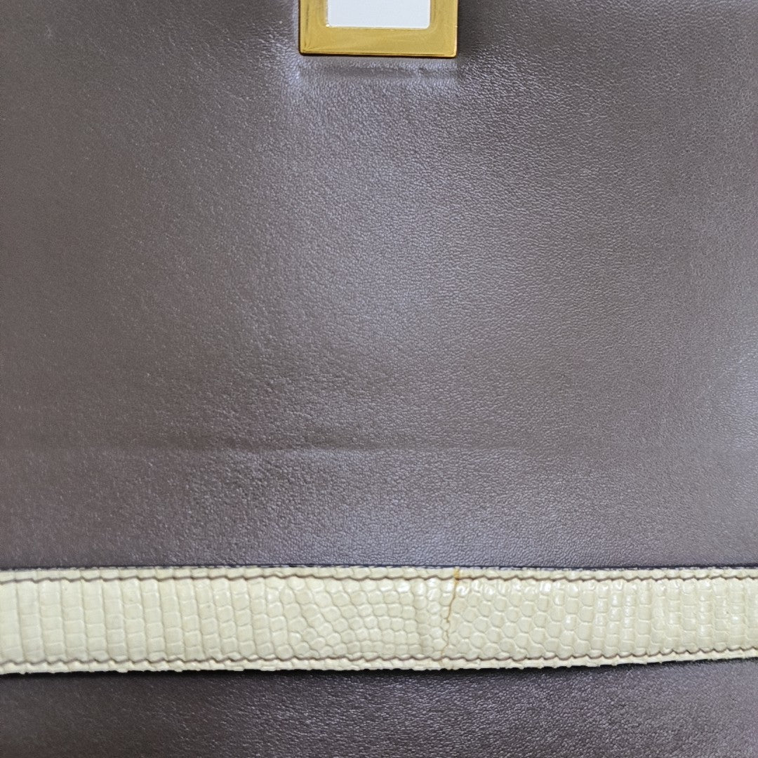 CLASSIC BOX Medium Lizard White