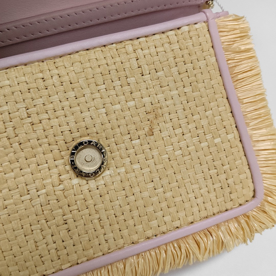 SERPENTI DIAMOND BLAST Extra Small Straw Yellow