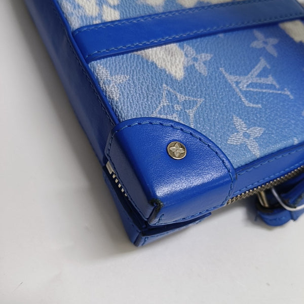 WALLET TRUNK Monogram Coated Canvas Blue