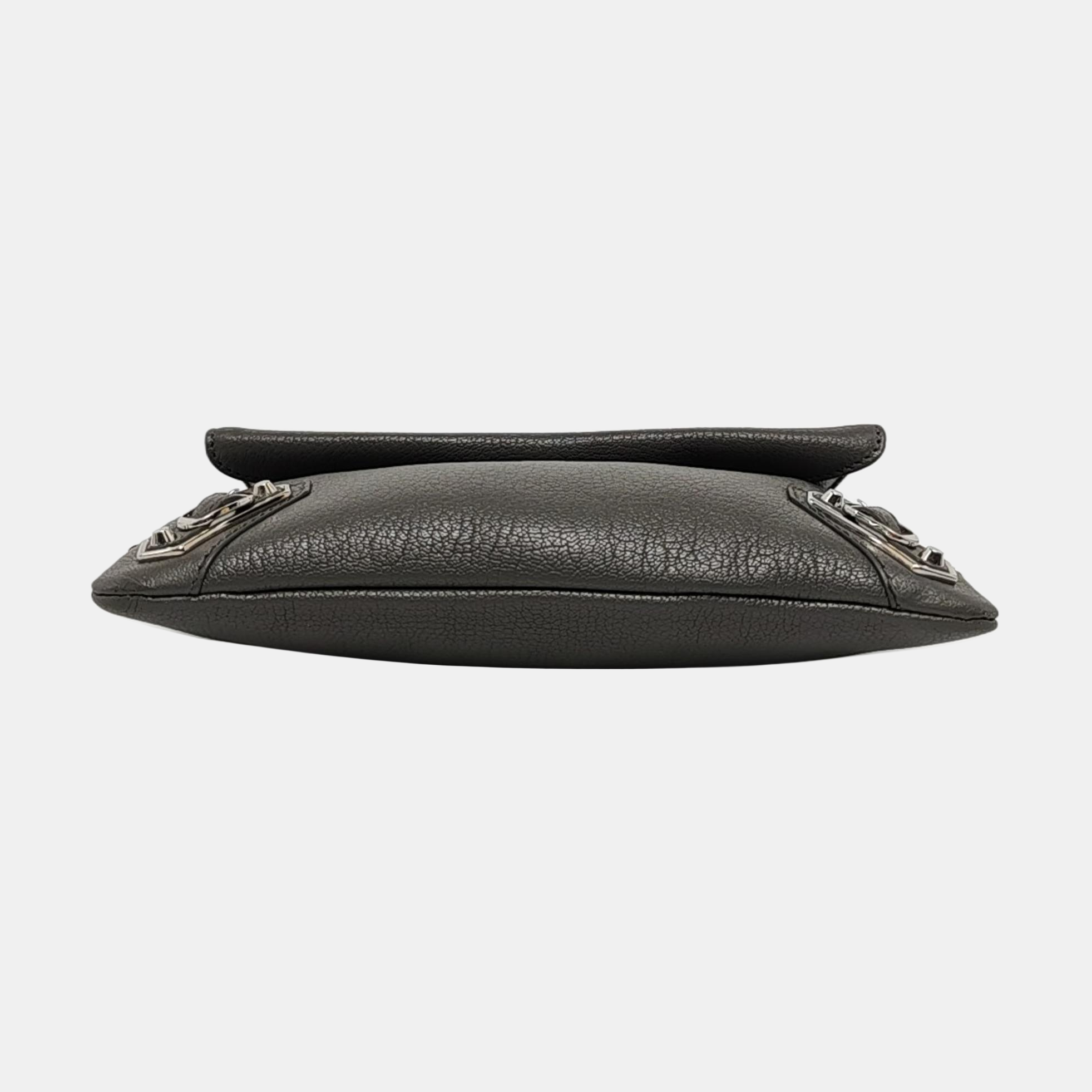 Authenticated pre-owned  Classic Metallic Edge City Lambskin Gray - Shoulder Bag at Looply