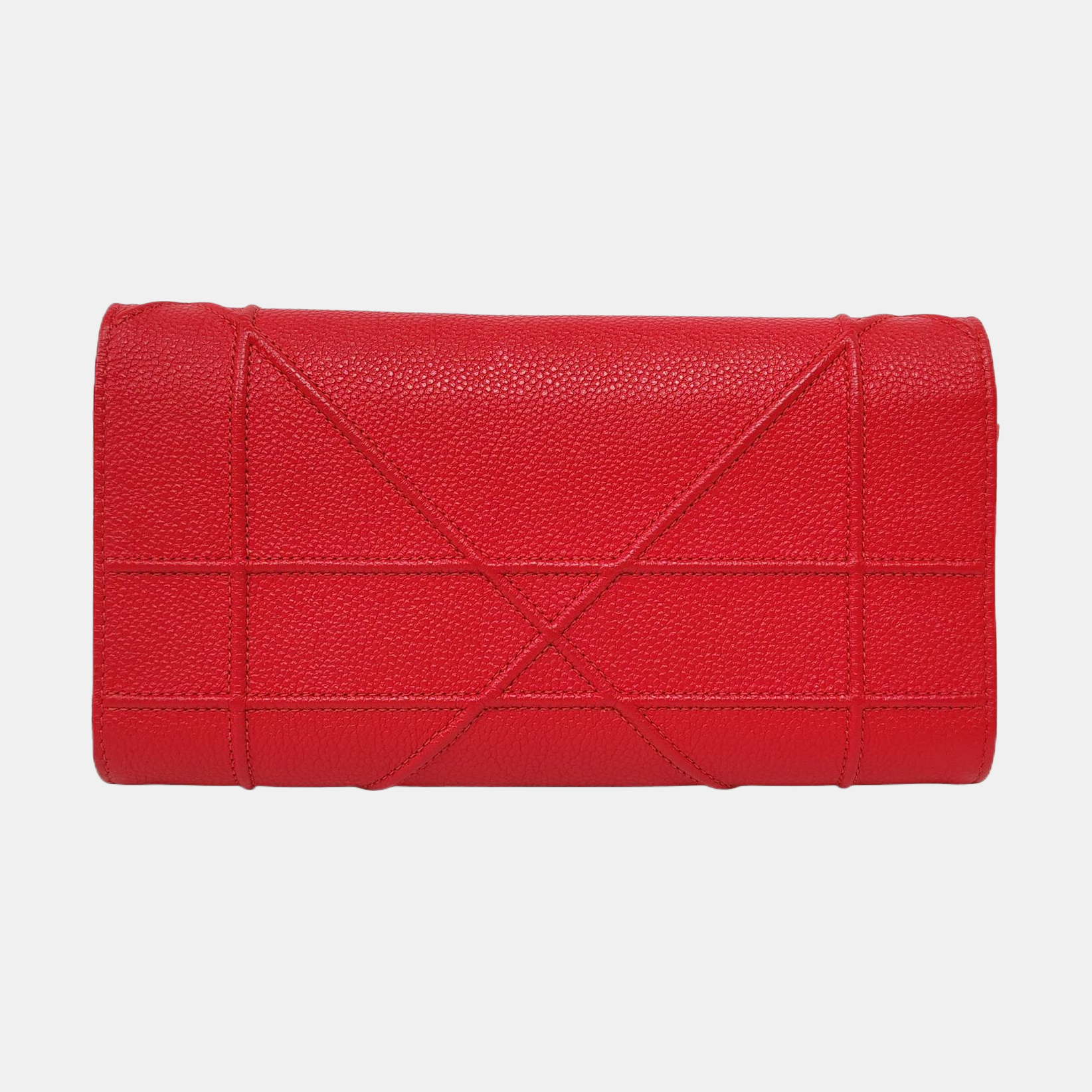 Authenticated pre-owned  Diorama Calfskin Red - Shoulder Bag at Looply