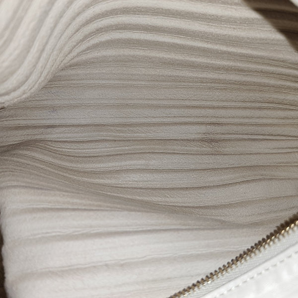 Nest Backet Calfskin White