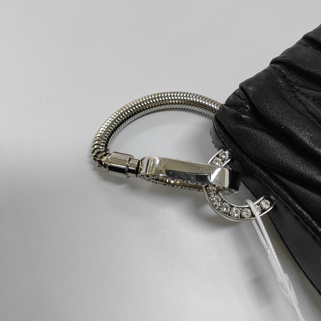 Matelassé Quilted Lambskin Black