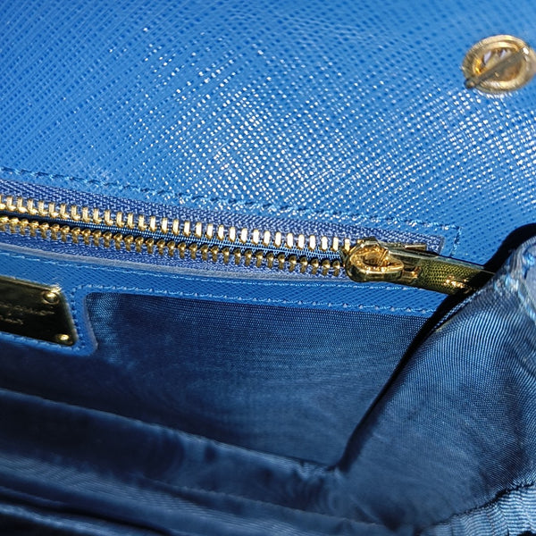 Ginny Calfskin Blue