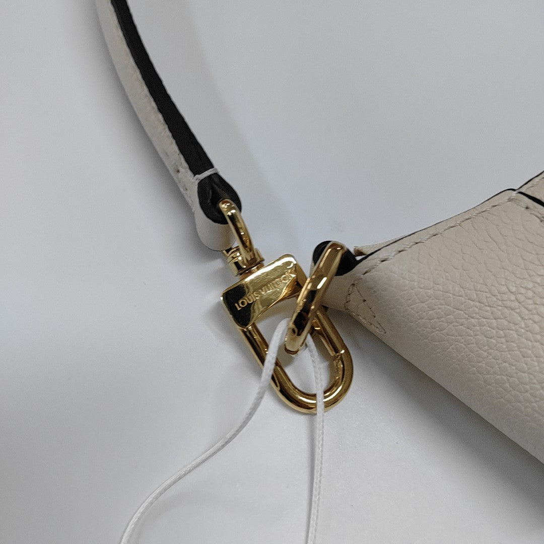 BAGATELLE Monogram Calfskin White