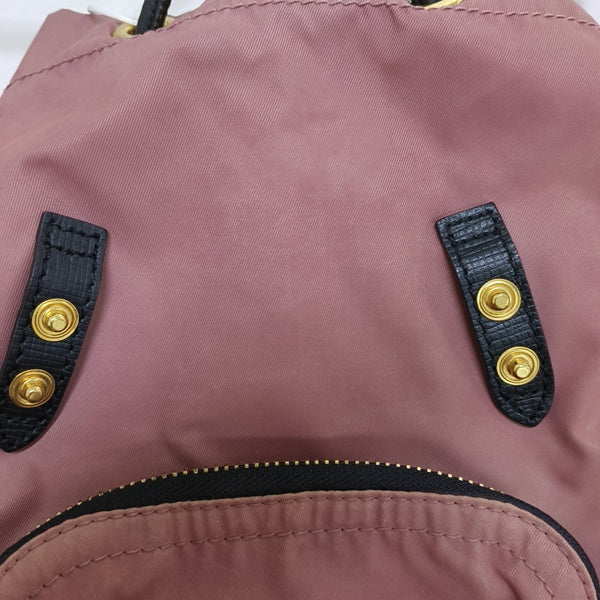 The Rucksack Nylon Pink