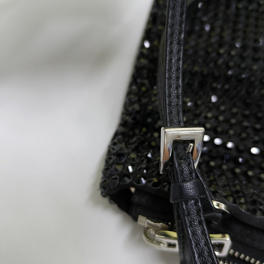Duchesse Fabric Black