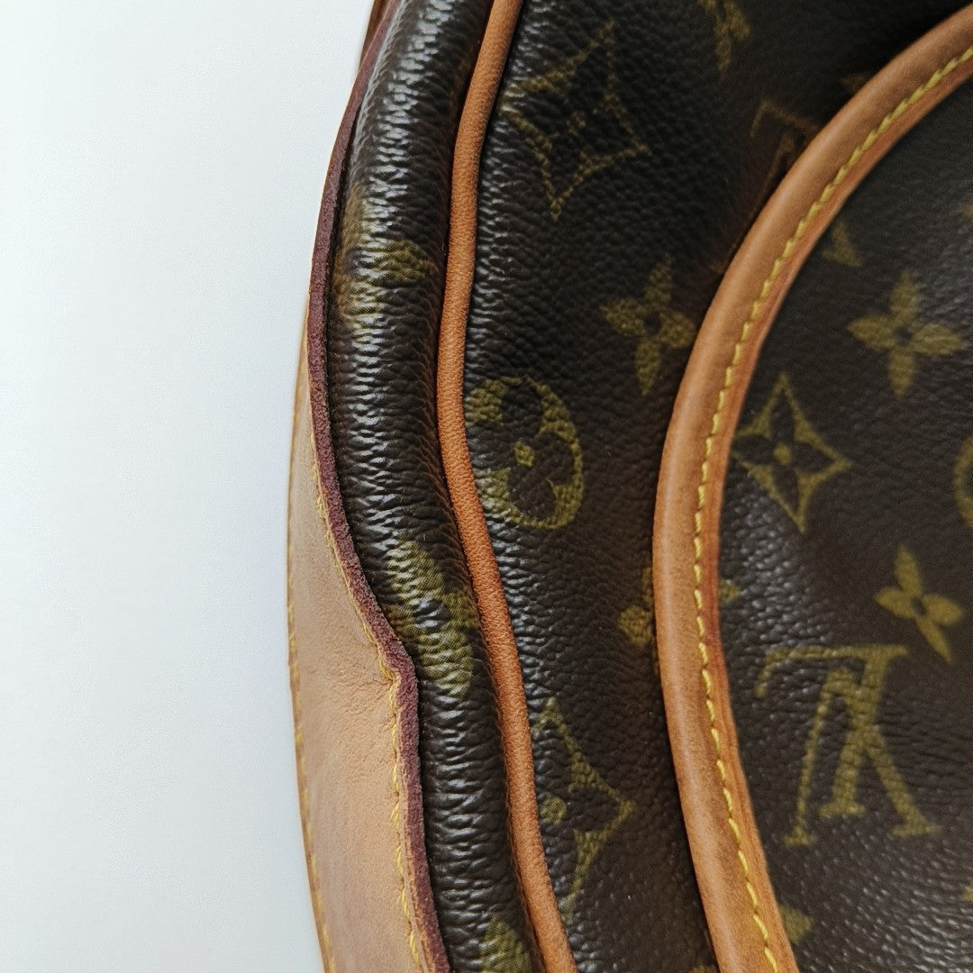 TULUM GM Monogram Coated Canvas Brown