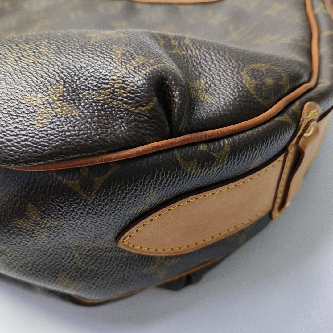 TULUM GM Monogram Coated Canvas Brown