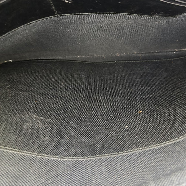 Courrier Monogram Coated Canvas Black