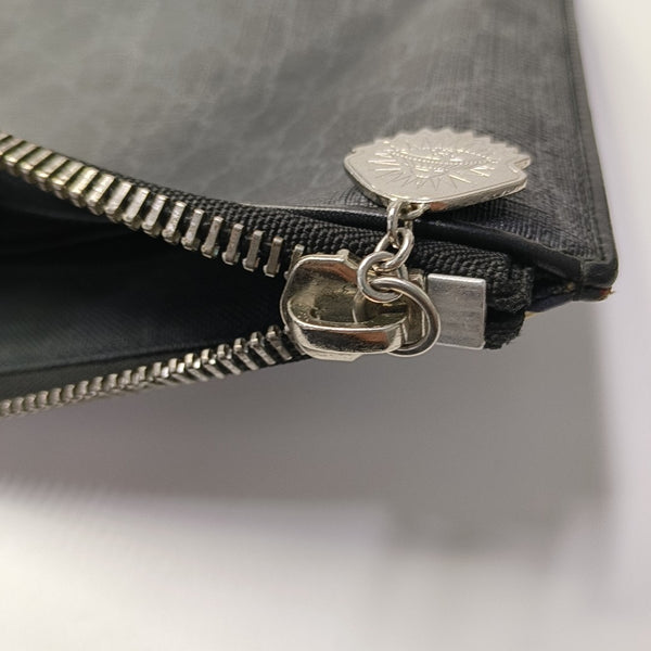 Courrier Monogram Coated Canvas Black