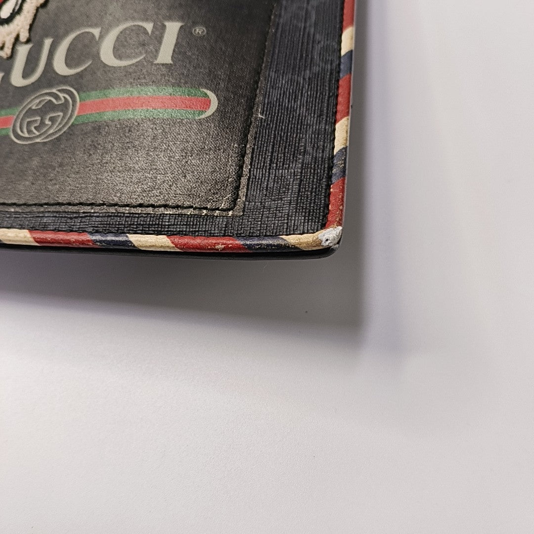 Courrier Monogram Coated Canvas Black