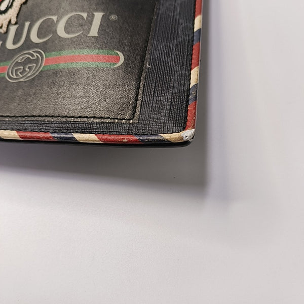 Courrier Monogram Coated Canvas Black