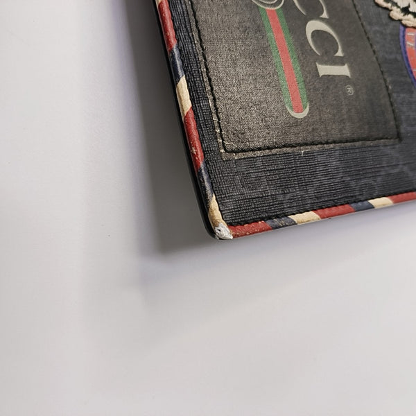 Courrier Monogram Coated Canvas Black